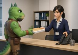 我委托〜代办のイラスト