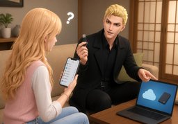 恢复出厂设置会丢失配置吗？のイラスト