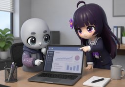 刷新一下页面のイラスト