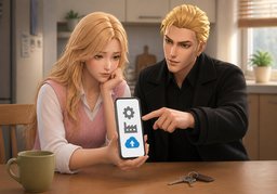 怎么重置〜？のイラスト