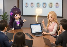 〜会提前通知吗？のイラスト