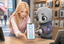 会提醒流量不足吗？のイラスト