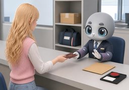 原件会退还吗？のイラスト