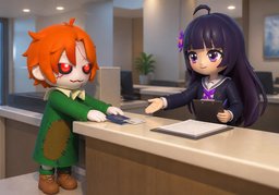 我要开一个〜账户のイラスト
