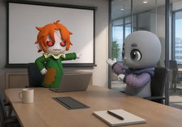 我要开〜のイラスト
