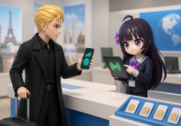 请开通〜のイラスト