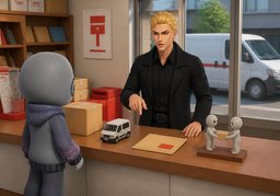 有什么寄送方式？のイラスト