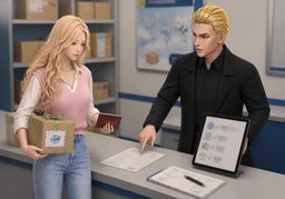 国际寄送需要哪些单据？のイラスト