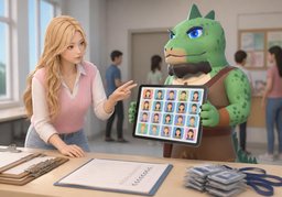 参加者有〜人のイラスト