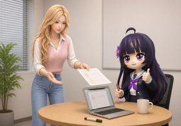 请使用模板〜のイラスト