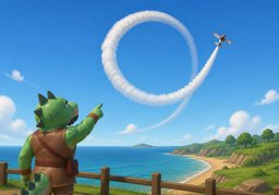 traînéeのイラスト