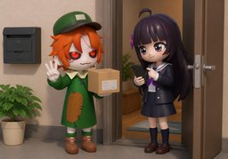 大约〜到のイラスト