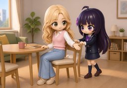 往〜一点のイラスト