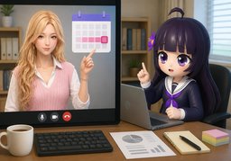 我复述一下のイラスト
