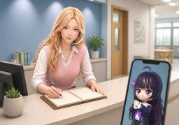 喂，〜のイラスト