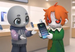 不太符合我的期待のイラスト
