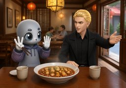我给〜打〜分のイラスト