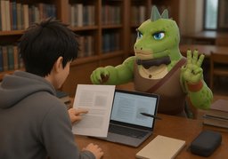 你可以指导我吗？のイラスト
