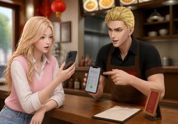 电话号码是〜のイラスト