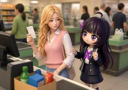 多收了我〜元のイラスト