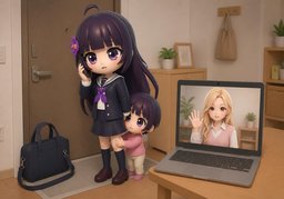 我临时有事のイラスト