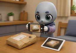 请拍照发给我のイラスト