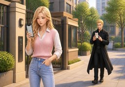 发个位置吧のイラスト