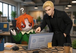 有人〜のイラスト