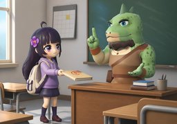 可以以后提交〜吗？のイラスト