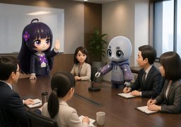 请〜发言のイラスト