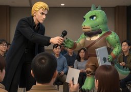 下面交给〜のイラスト