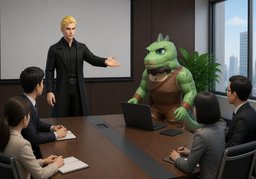 进入下一个议题のイラスト