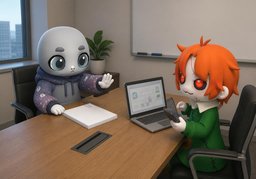 〜先搁置のイラスト