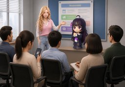 通过〜通知のイラスト
