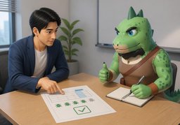 完成标准是〜のイラスト