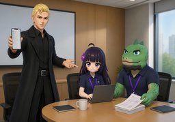 纪要由〜编写のイラスト