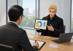我们如何衡量成功？のイラスト