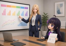 请每〜汇报一次のイラスト