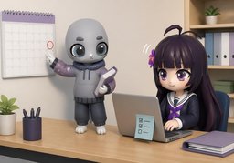 我会在〜前完成のイラスト