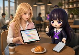 期待与您合作のイラスト