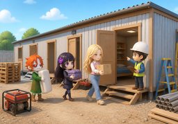 barracónのイラスト
