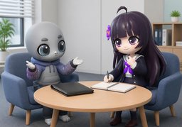 我会执行〜のイラスト