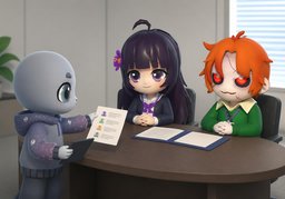 决策由〜决定のイラスト