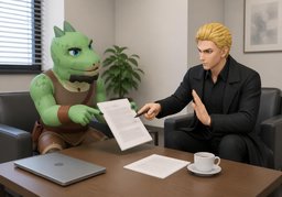 版权归属是〜吗？のイラスト