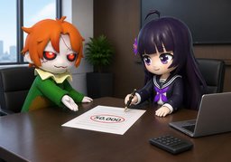 我们可以接受价格在〜以内のイラスト