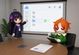 可以把报价发到〜吗？のイラスト