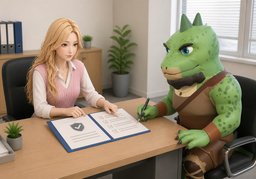 试用条件是〜のイラスト