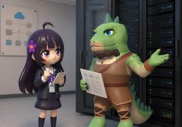能提供〜环境吗？のイラスト