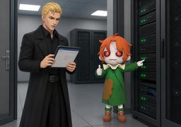 数据存放在〜吗？のイラスト