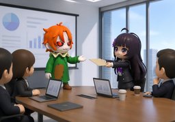 我们将发起〜のイラスト